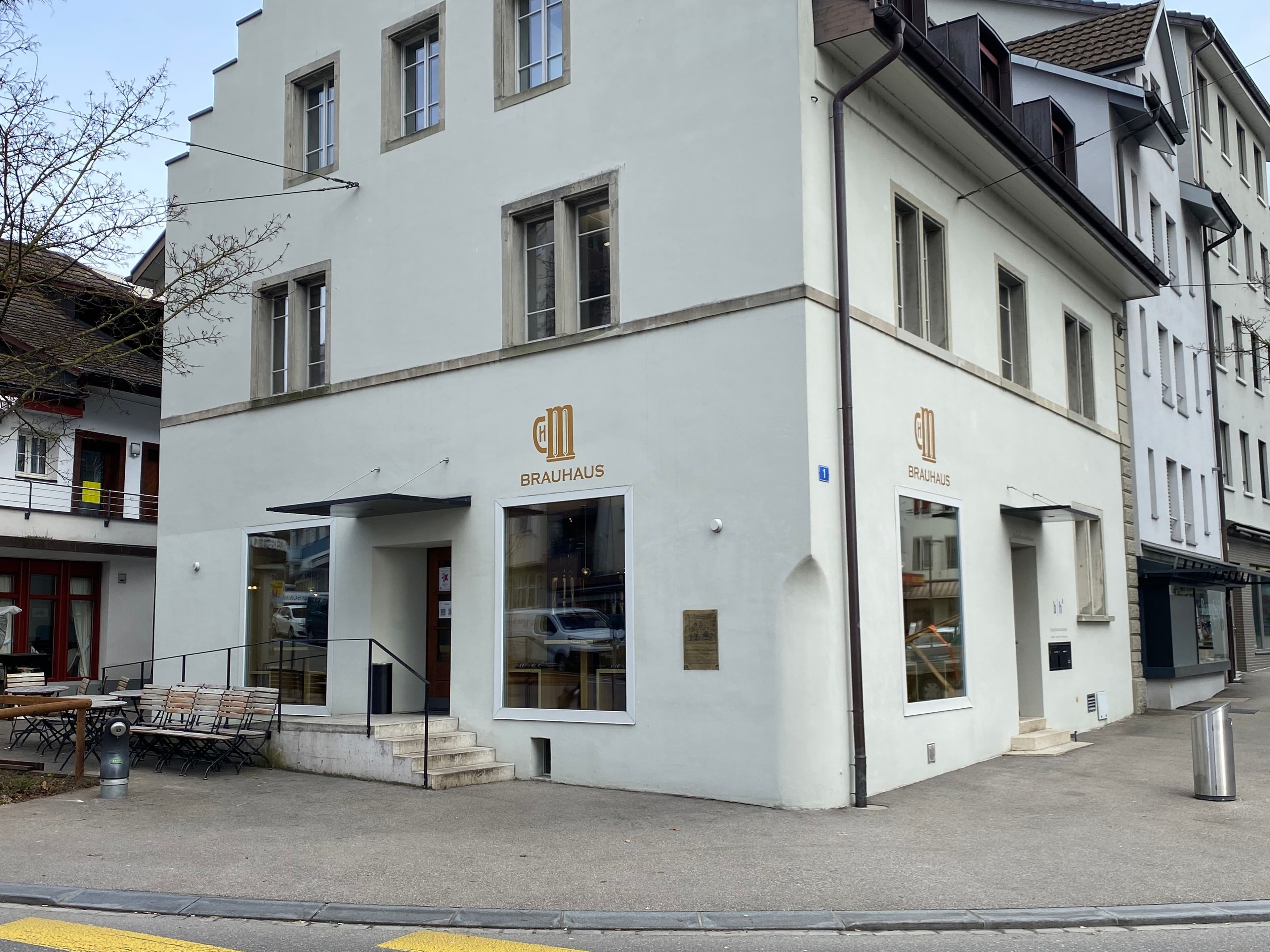 Das Brauhaus in Neuhausen am Rheinfall